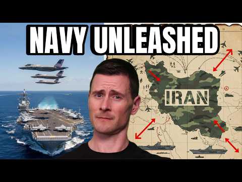 U.S. NAVY Unleashes Armada and Airpower on Iran!