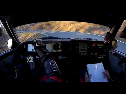 Lucky e F. Pons nella PS Portale di 16,55 km