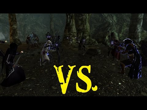 Skyrim A.I. Battle - Magic Battle!