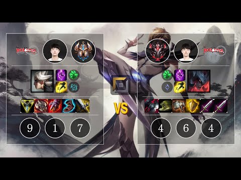 KT SoHwan Camille vs KT Ray Aatrox Top - KR Challenger Patch 10.10