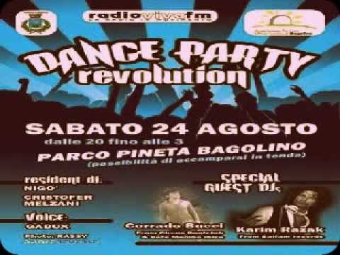 DANCE REVOLUTION PARTY   RADIO VIVA FM SPOT SABATO 24 AGOSTO 2013