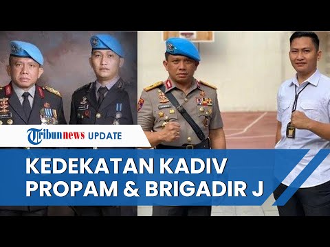 Potret Kedekatan Kadiv Propam Polri dengan Brigadir J sebelum Insiden Baku Tembak, Terlihat Akrab