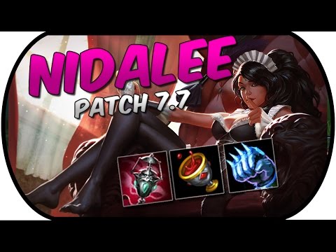 #outfarmed - Nidalee w/ Ardent Censer in Patch 7.7