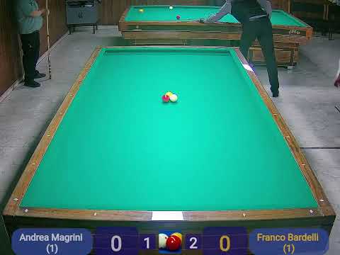 10° Carraresi -  Andrea Magrini (1)    Vs  Franco Bardelli (1)