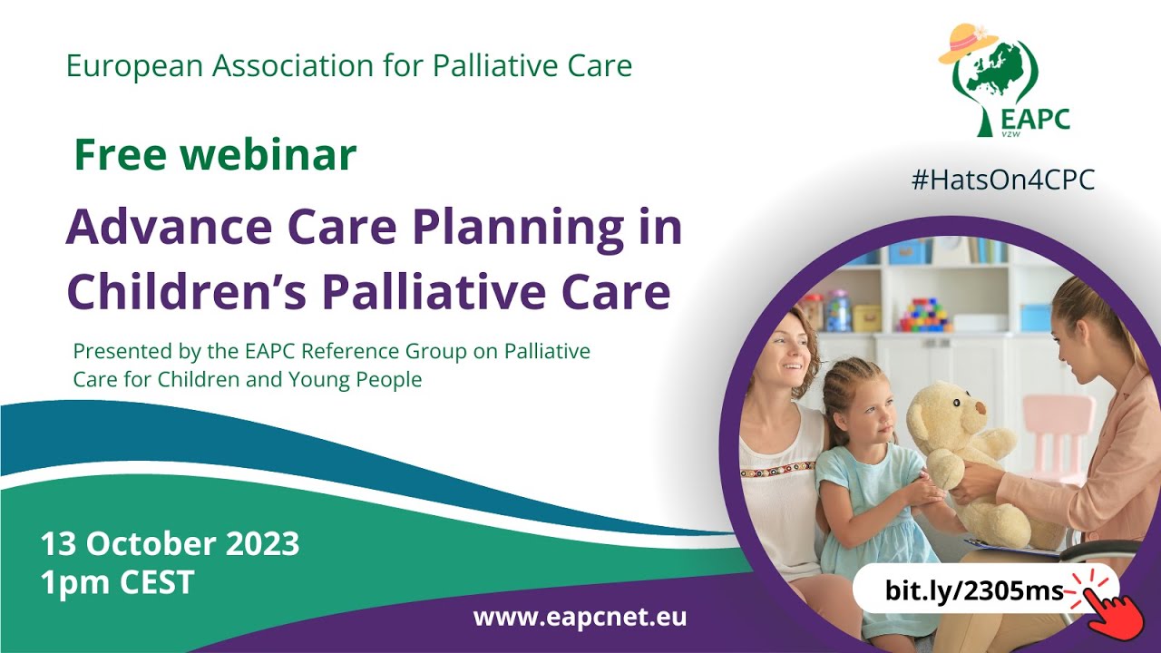 EAPC webinar: Advance care planning in children's palliative care