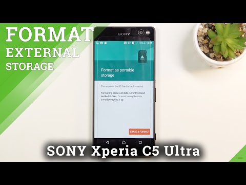 How to Format SD Card in SONY Xperia C5 Ultra – Clean External Memory