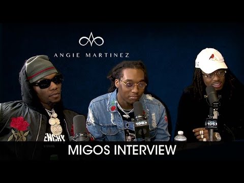 Migos Celebrates Their First #1 Album 'Culture' w/ Angie Martinez