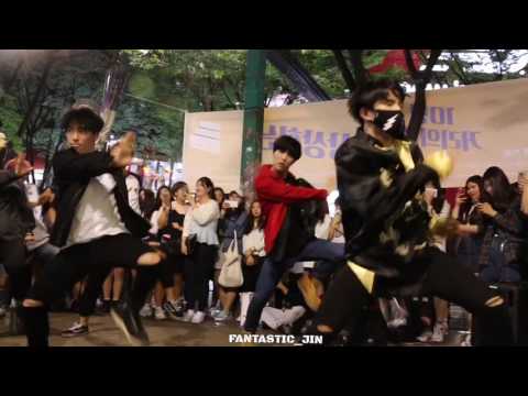 160514 DOB Hongdae BTS - FIRE 디오비 홍대공연 방탄소년단 - 불타오르네