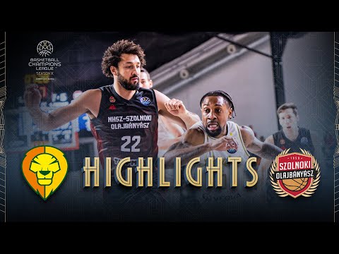 Patrioti Levice v NHSZ-Szolnoki Olajbanyasz | Highlights | #BasketballCL 2025-26