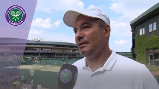 Simona Halep's coach Daniel Dobre delighted with her Wimbledon 2019 win