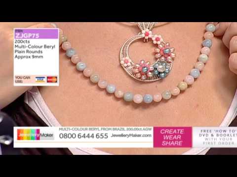 How to Make Wirework Jewellery: JewelleryMaker LIVE 28/08/2015