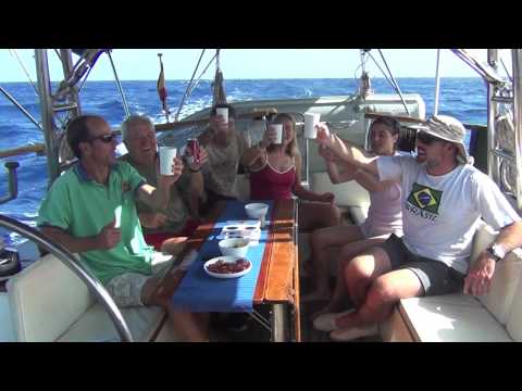 Travesía del Atlántico a Vela con el velero Sirocodiez y DragutNou