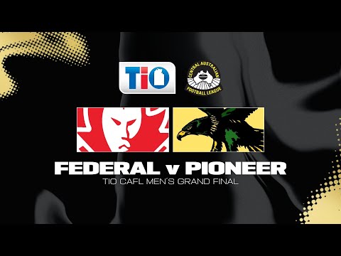 2025 TIO CAFL Men's Grand Final - Federal v Pioneer Eagles