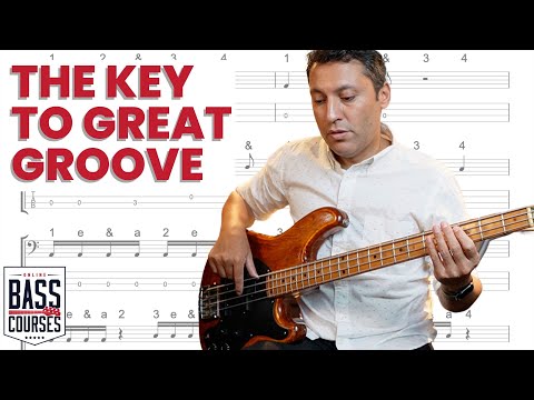 GREAT Bass Guitar Groove [How To Subdivide The Beat]
