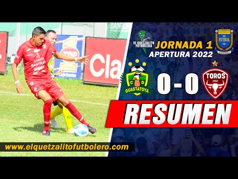 EMPATE SIN GOLES/ Guastatoya 0 vs Malacateco 0 / Jornada 1 Apertura 2022 -Resumen Completo-