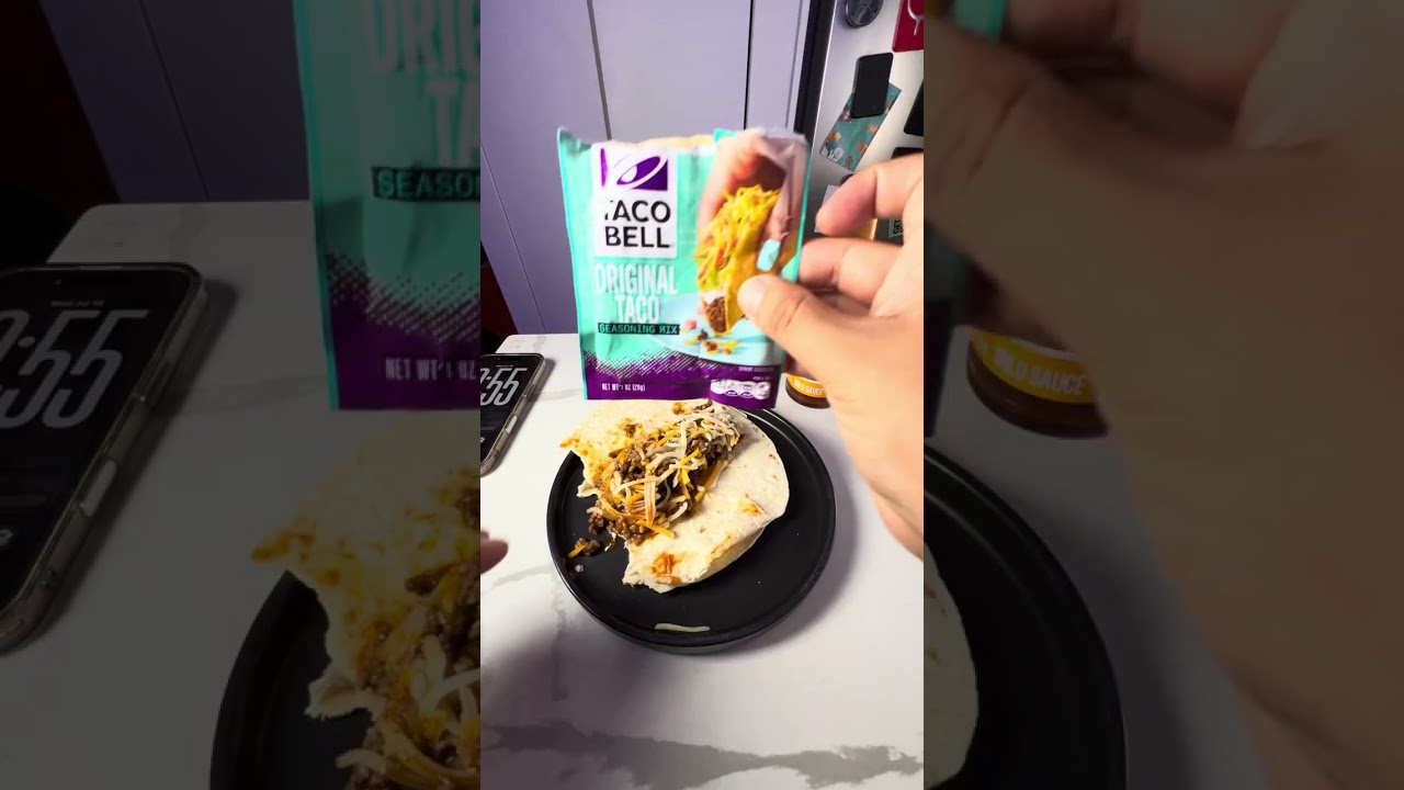 DO NOT USE TACO BELL ORIGINAL TACO SEASONING MIX (IF YOU WANT IT TO TASTE LIKE TACO BELL)