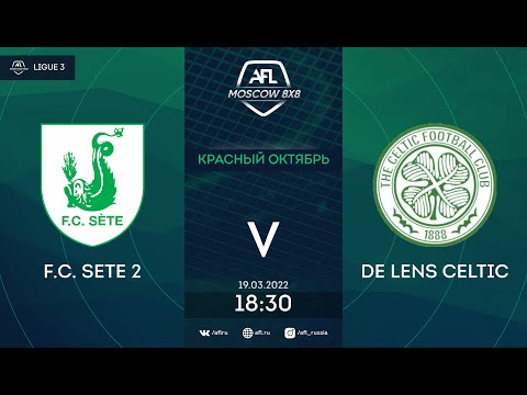 AFL22. France. Ligue 3. Day 2. F.C. Sete 2 - de Lens Celtic