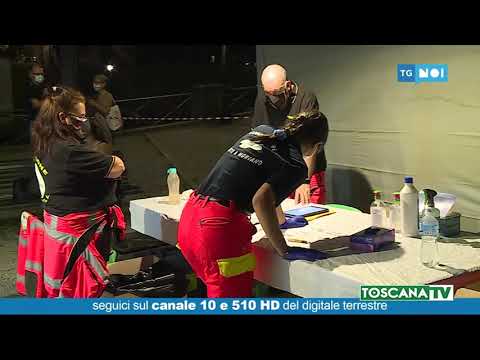 2020-08-23 LUCCA - IN CENTINAIA PER LA CAMPAGNA REGIONALE TEST MOVIDA