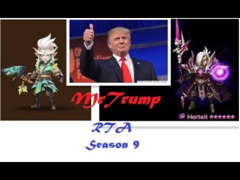 Summoners War - RTA Season 9 MrTrump - The G3 Slaughter (Herteit+Seara+Valantis)