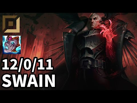 Swain Bot vs Ashe - Ranked Master - Patch KR 12.15