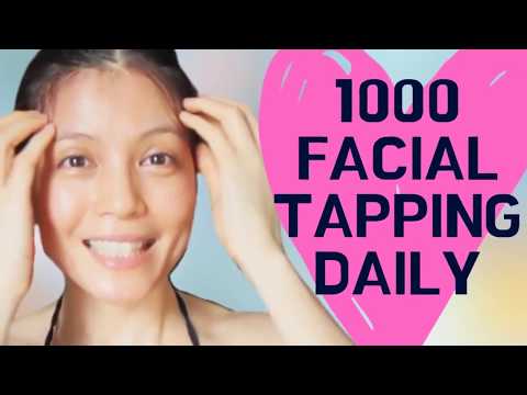 1000 FACIAL TAPPING DAILY 7 DAYS CHALLENGE  โยคะหน้า ยกกระชับใบหน้า 1000 ครั้งด้วยปลายนิ้ว