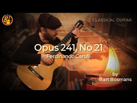 Opus 241 No. 21, Waltz in E minor - Ferdinando Carulli - Classical guitar