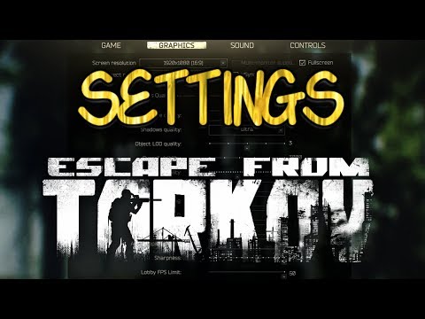 0.12 Best Graphic Settings Guide! (Reduce Stutters) - Escape From Tarkov
