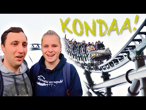 Wir testen die neue 50 Meter "Kondaa" Achterbahn im Walibi Belgien! | Vlog #234