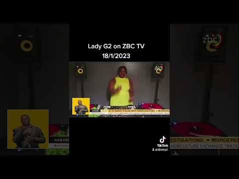 Lady G2 on ZBC TV 18/1/2022 #LadyG2 #dj #femaledj #news #zimbabwe #television #tv #TheBest