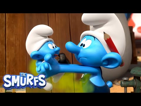 Rescue Baby from Diaper Daddy! • The Smurfs New 3D Series • Cartoons for kids