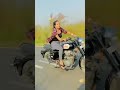 Girl Riding Bullet Bike Shorts Ytshortsindia