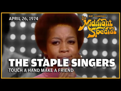 Touch a Hand Make a Friend - The Staple Singers | The Midnight Special