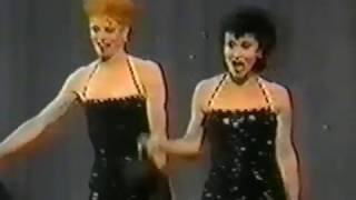 Chita Rivera and Juliet Prowse in SWEET CHARITY Medley, intro&#39;d by angry Dick Van Dyke