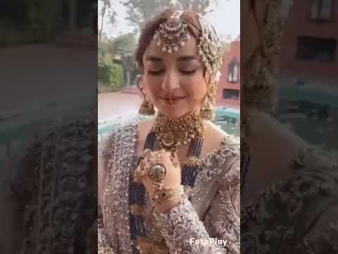 Tere bin Episode 29 yumna zaidi bridal look wahaj ali #terebin #yumnazaidi #viral #wahajali #bridal