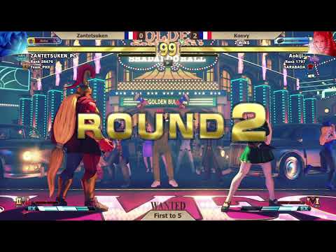 MORE GILL? Zantetsuken (Gill) vs Konvy (Karin) FT5 - WANTED SFV Ep45