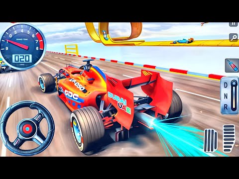 Formula Car Racing Stunts Simulator 2024 - Impossible Car Mega Ramp 3D - Mobile Car Games