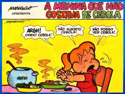 A menina que não gostava de Cebola - Gibis Turma da Mônica