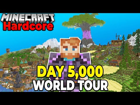 fWhipTwo - I Survived 5,000 DAYS in Hardcore Minecraft [WORLD TOUR]