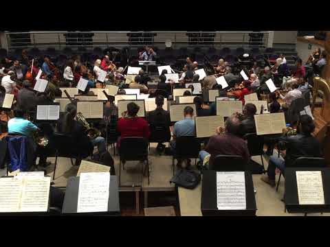 Sinfonia Drammatica rehearsal - Respighi - Luca Testa
