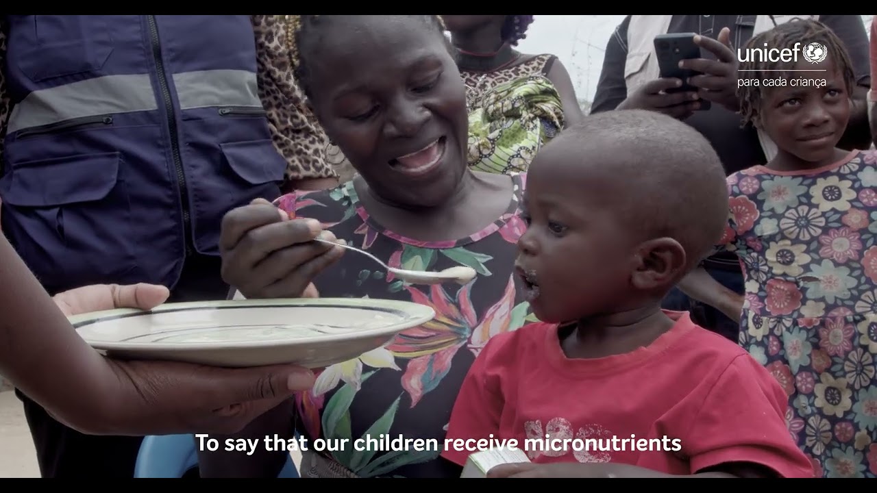 O projecto de fortificação caseira com micronutrientes em pó chegou às comunidades da Baía Farta.