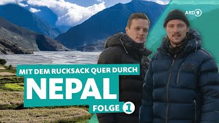 Nepal mit Rucksack: Mit Bus und zu Fuß in den Himalaya - Young Adventurers (1/4) | ARD Reisen