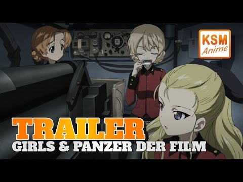 Girls und Panzer Der Film - Trailer (Deutsch)