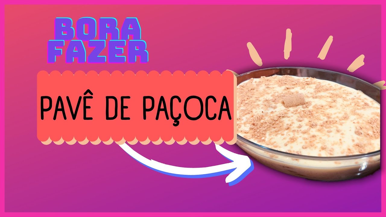 Watch Now PAVÊ DE PAÇOCA COM CHOCOLATE BRANCO PAVÊ DE PAÇOCA COM CHOCOLATE BRANCO