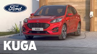 Nuevo vehículo híbrido enchufable Ford Kuga Trailer