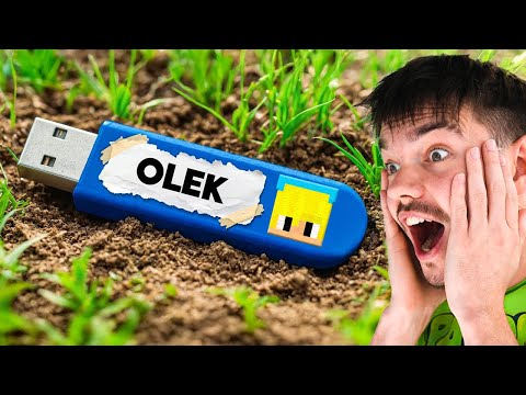 ZNALAZŁEM SEKRETNY PENDRIVE "OLEK" w Minecraft!