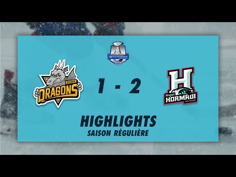 Dragons de Rouen 1-2 Anglet Hormadi - Highlights - Synerglace Ligue Magnus 2022/23
