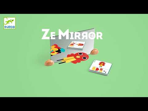 Миниатюра изображения товара Развивающая игра Djeco Educational Wooden Games Животные в отражении / DJ06483