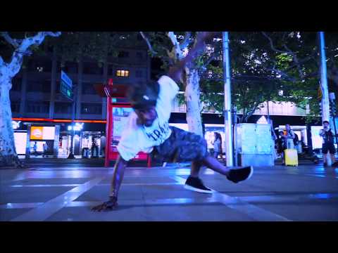 Russell "Gutta" Ferguson Krump Freestyle in Shanghai, China.