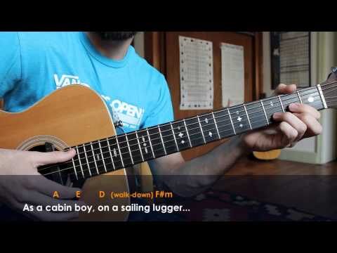 Oscar Isaac - Shoals of Herring - Folk Guitar Lesson