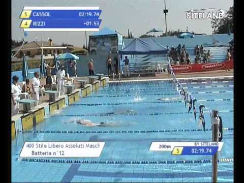 Serie 12 dei 400 Stile Libero  Assoluti Maschi Master - 12 MEMORIAL ANDREA BETTIOL